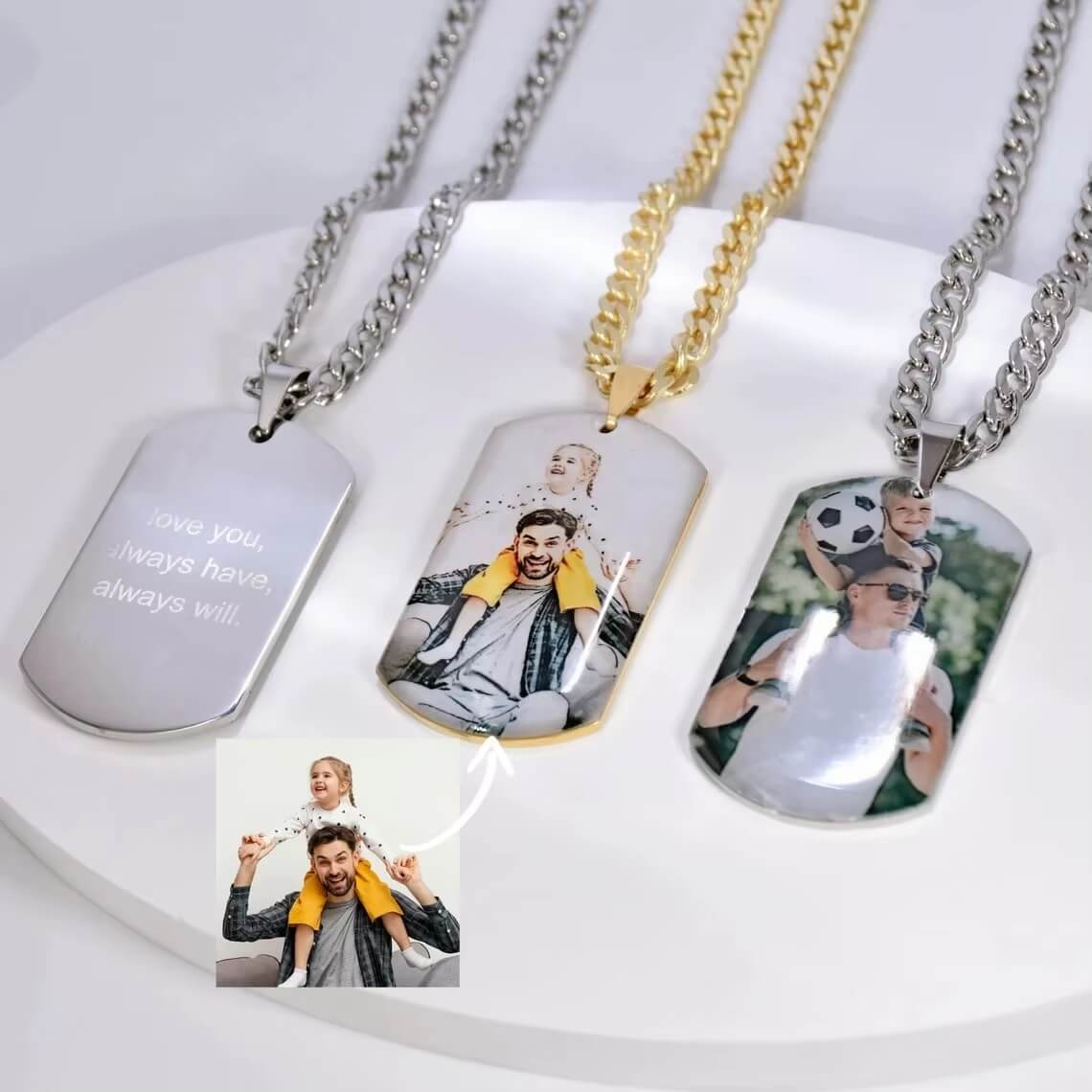 Photo Pendant Necklace