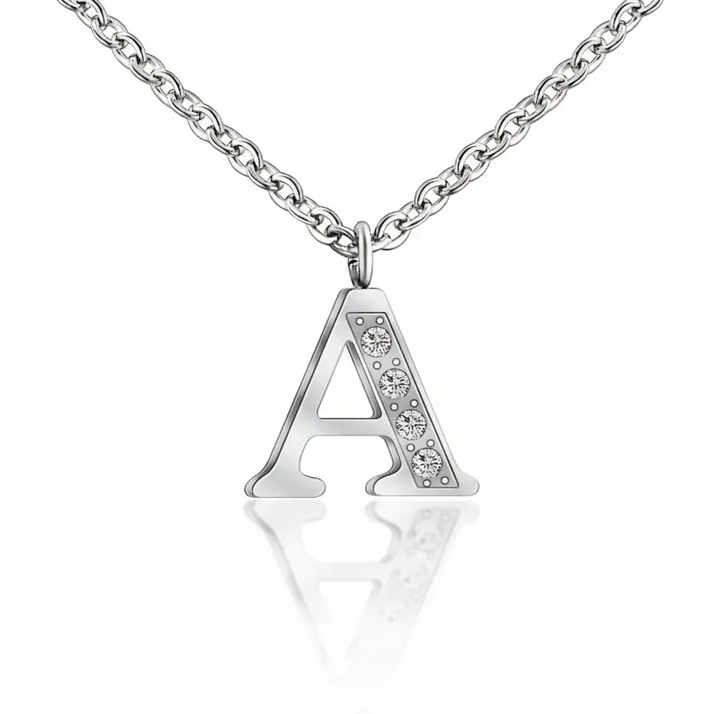 Initial Charm Necklace
