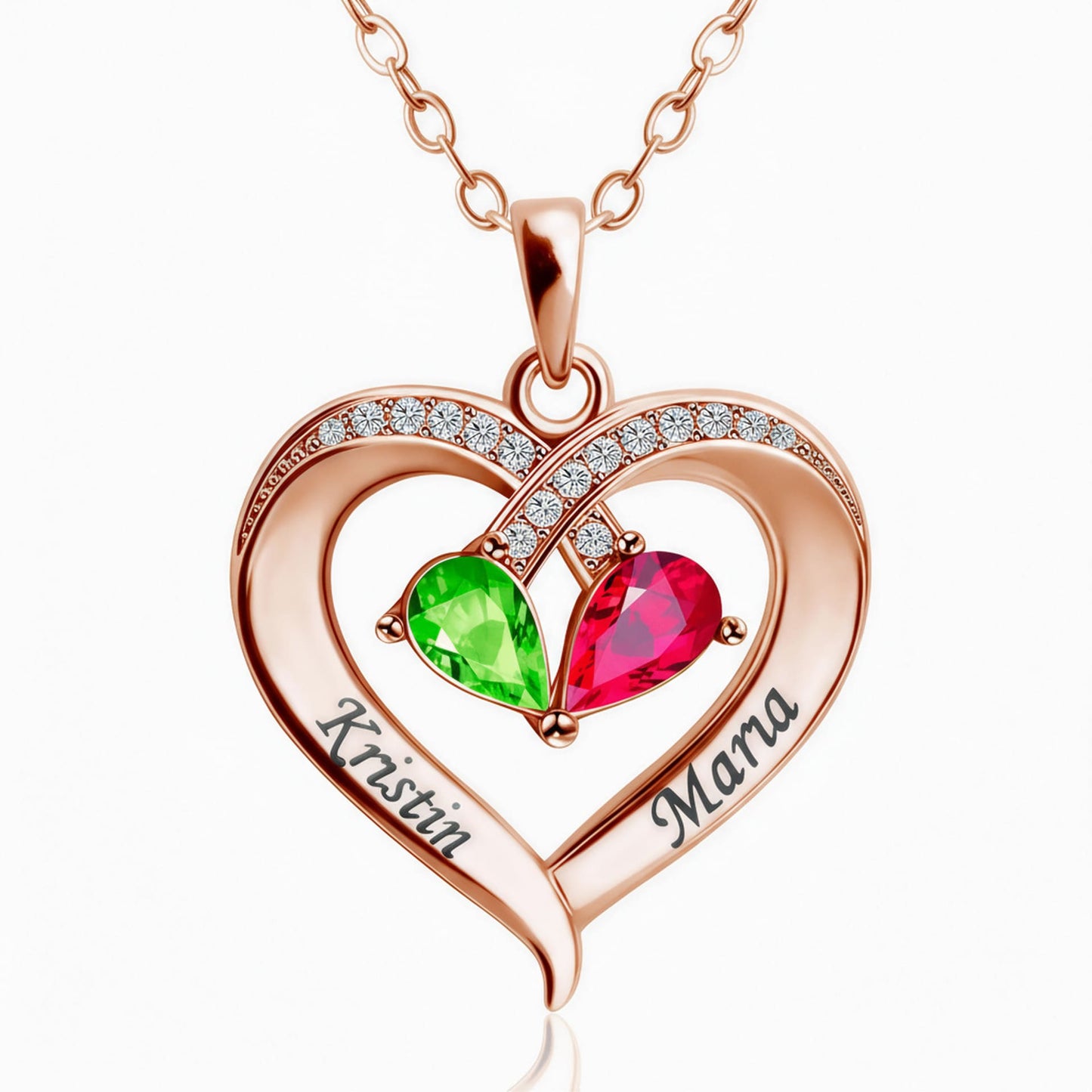 Complete Me Heart Necklace