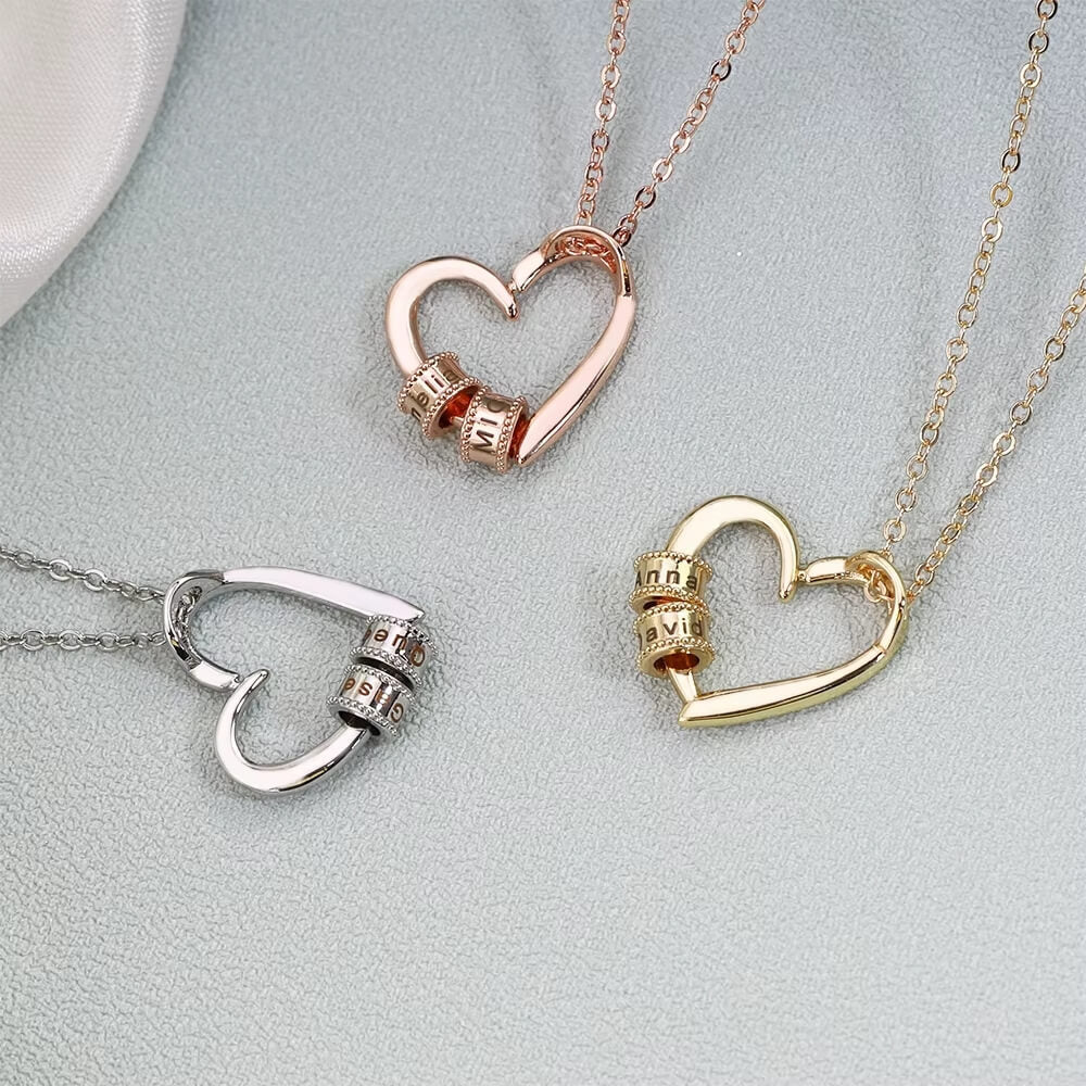Charming Heart Beads Necklace