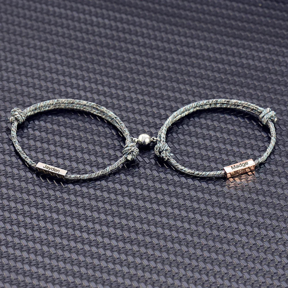 Magnetic Matching Couple Bracelets