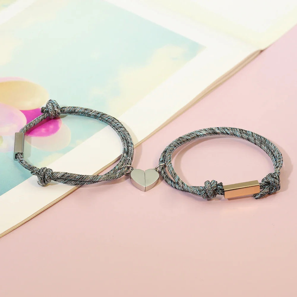Magnetic Matching Couple Bracelets