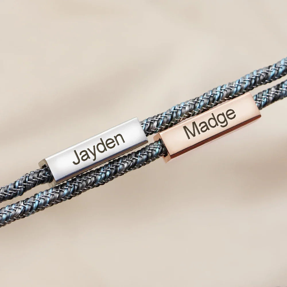 Magnetic Matching Couple Bracelets
