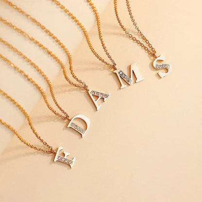 Initial Charm Necklace