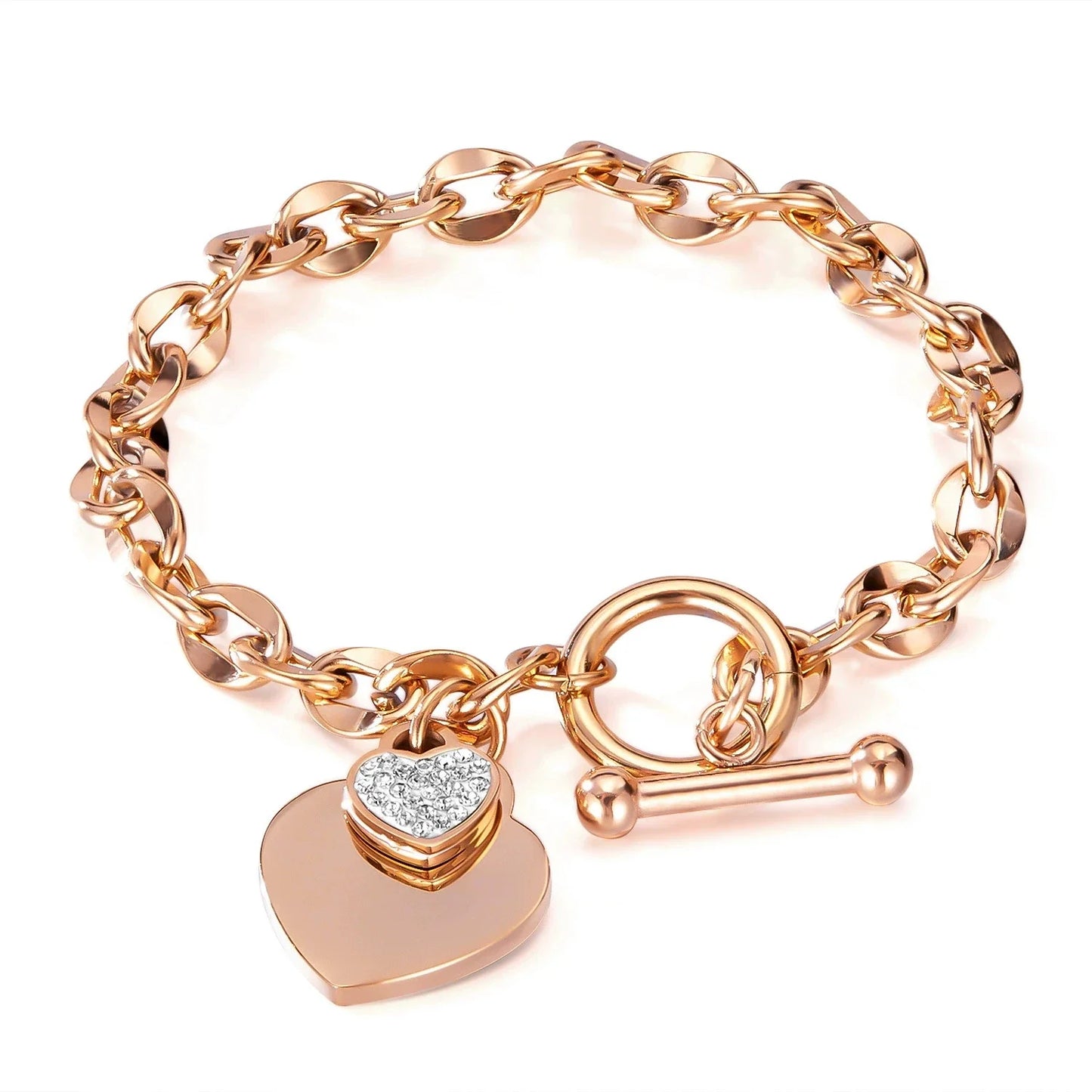 Heart Link Bracelet