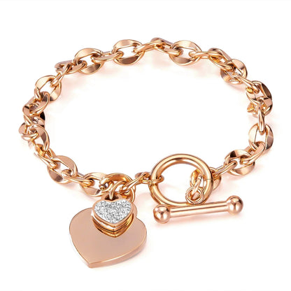 Heart Link Bracelet