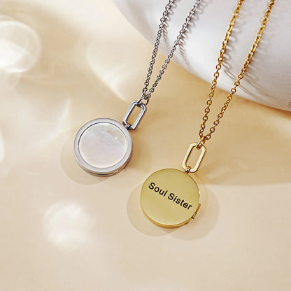 Photo Locket Necklace