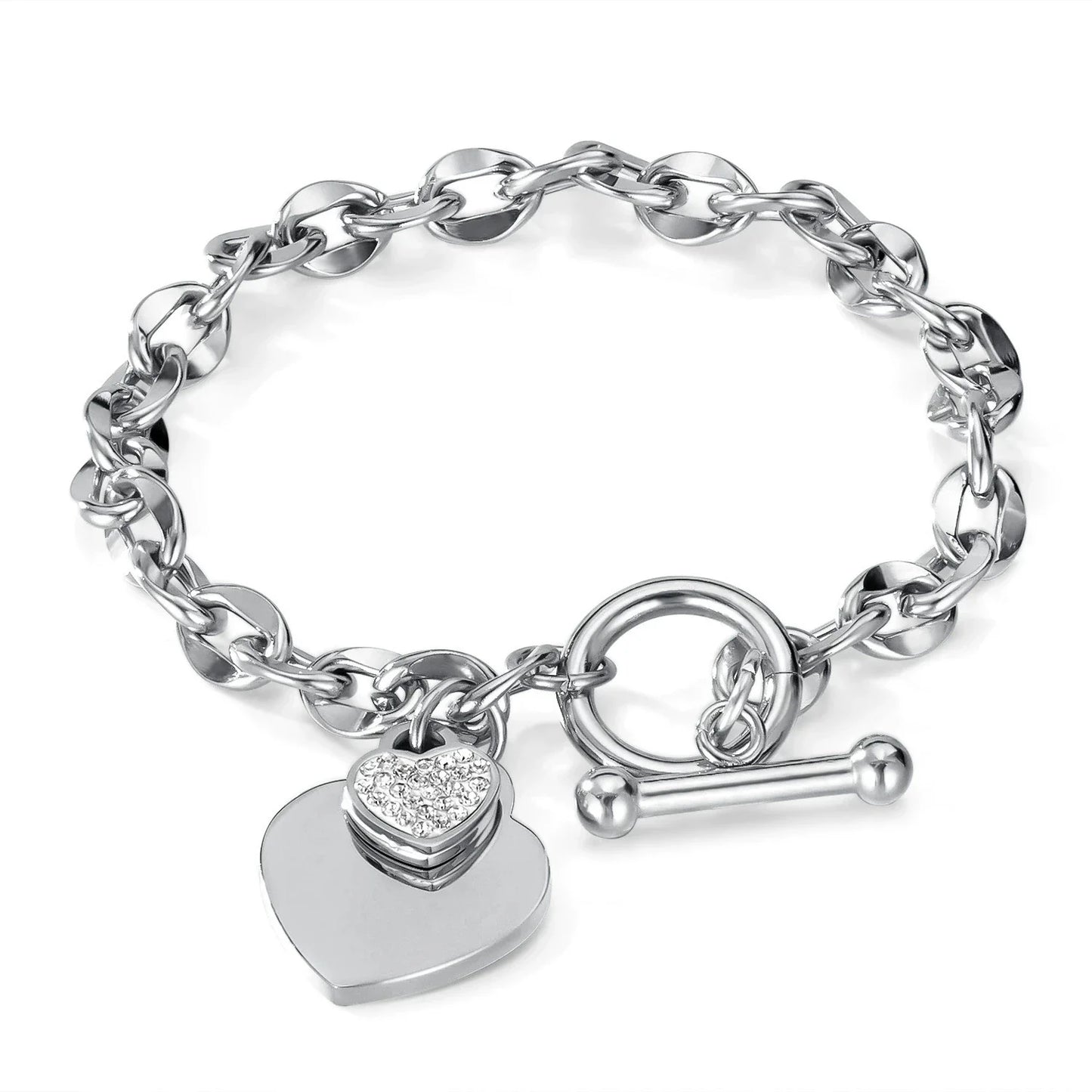 Heart Link Bracelet