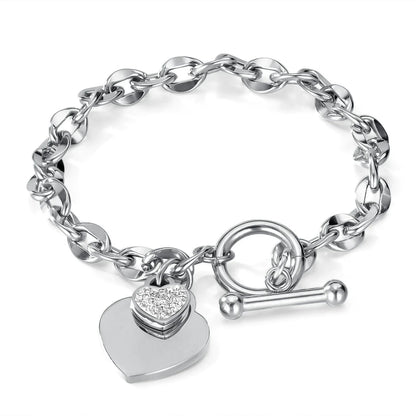 Heart Link Bracelet