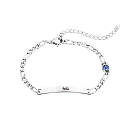Mum’s Birthstone Name Bracelet