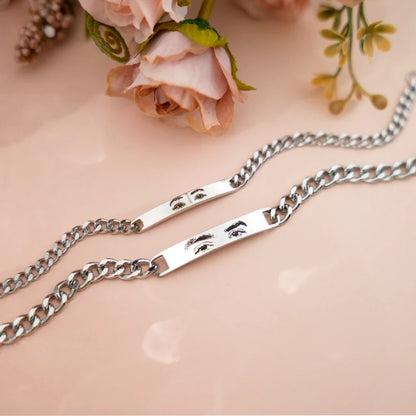 His & Hers Gaze Bracelet Set