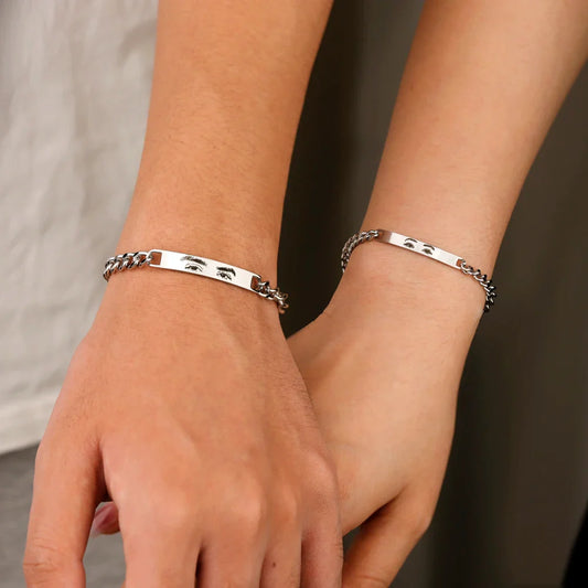 His & Hers Gaze Bracelet Set