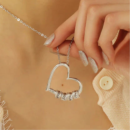 Charming Heart Beads Necklace