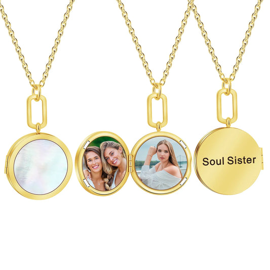 Photo Locket Necklace