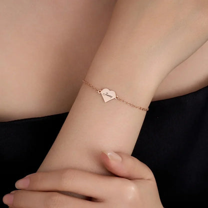 Heart Charms Bracelet