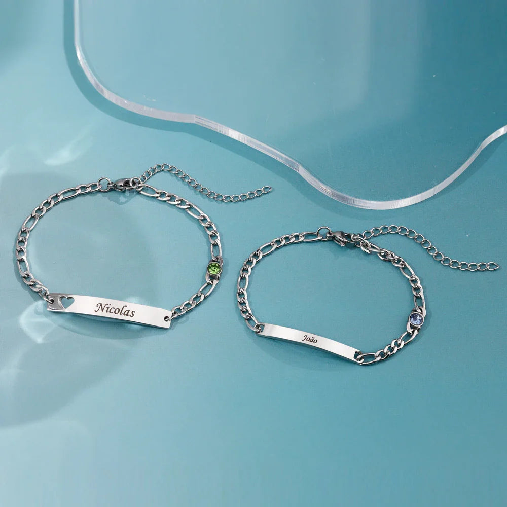 Mum’s Birthstone Name Bracelet