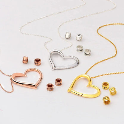 Charming Heart Beads Necklace