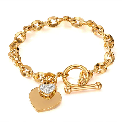 Heart Link Bracelet