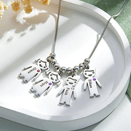 "Eternal Love" Personalised Pendant Necklace