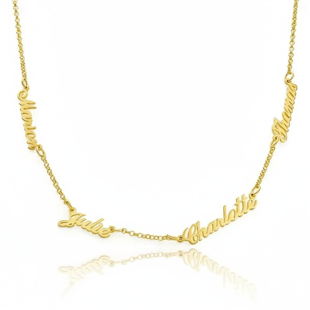 Multiple Names Necklace