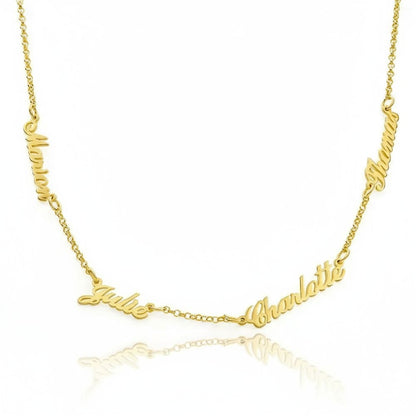 Multiple Names Necklace
