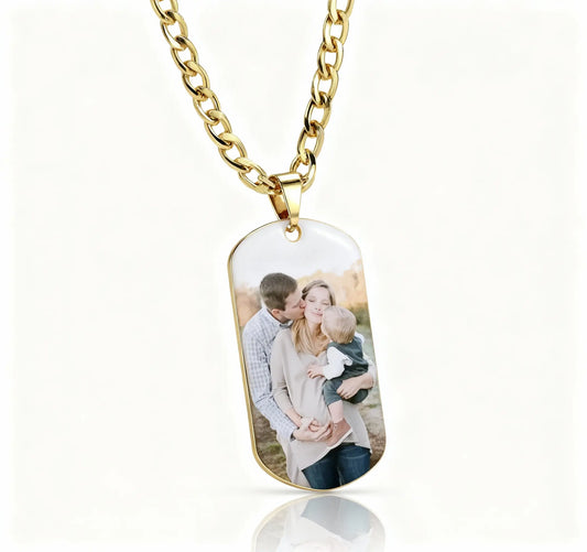 Photo Pendant Necklace