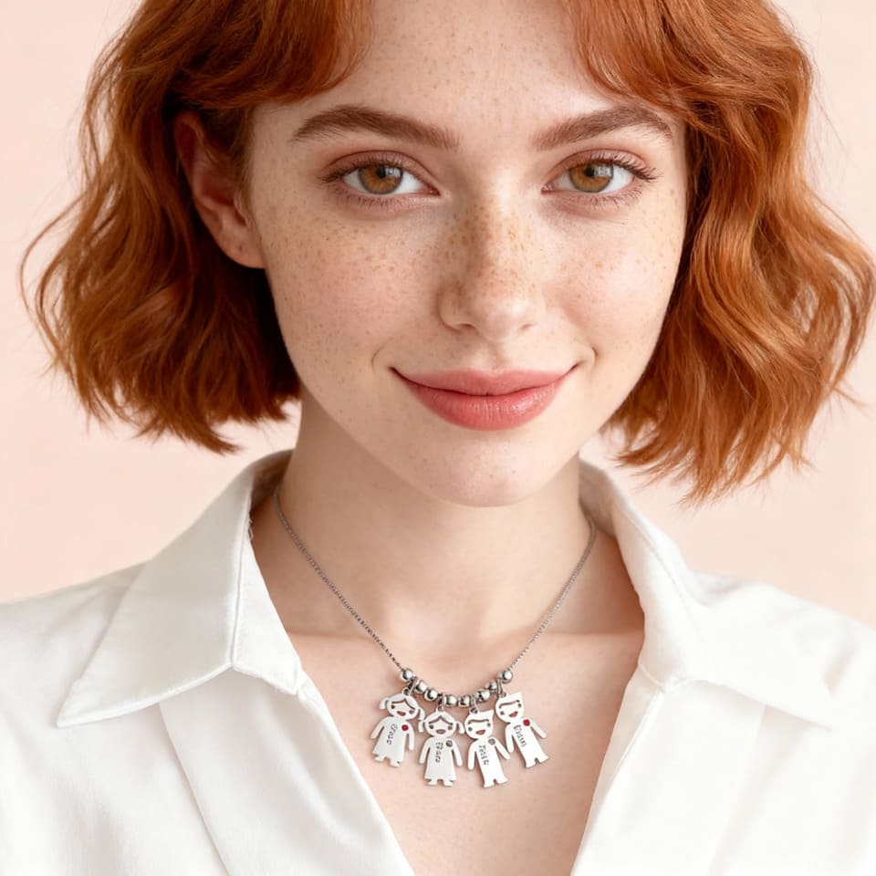 "Eternal Love" Personalised Pendant Necklace