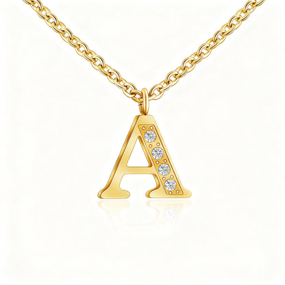 Initial Charm Necklace