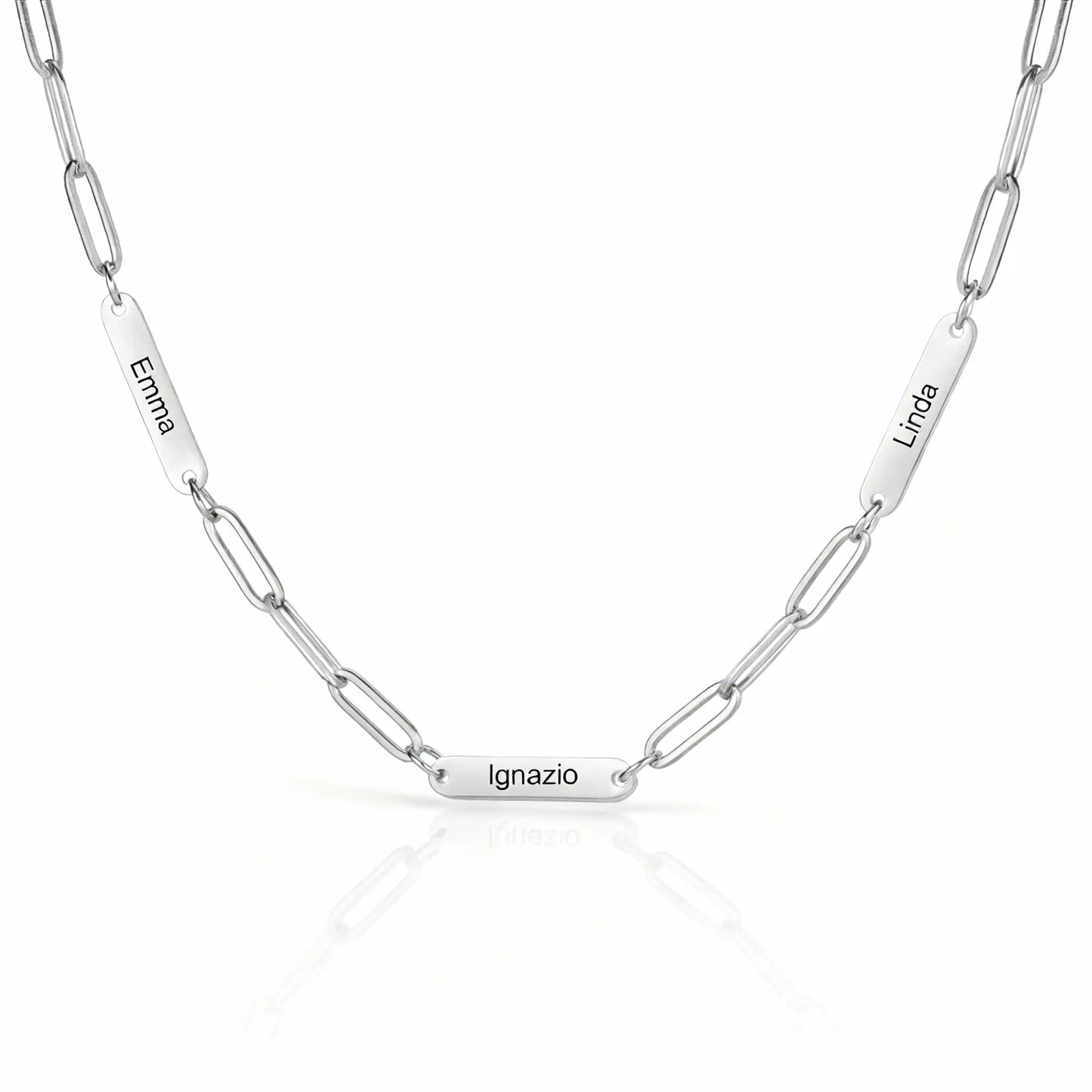 Personalised Bar Link Necklace