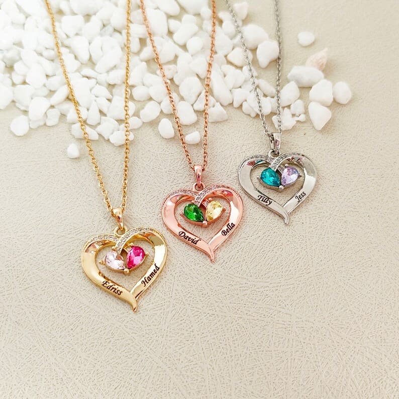 Complete Me Heart Necklace