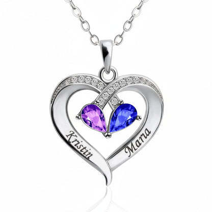 Complete Me Heart Necklace