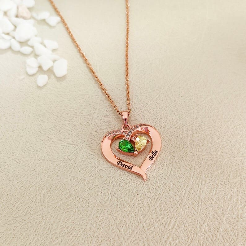 Complete Me Heart Necklace