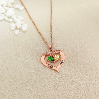Complete Me Heart Necklace