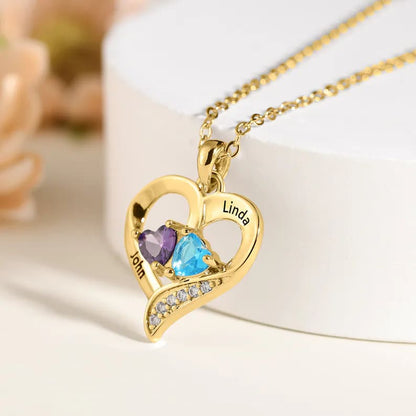 Complete Me Heart Necklace