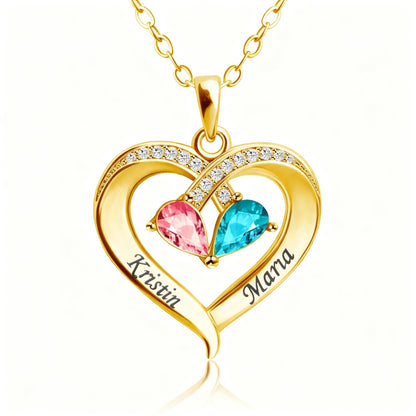 Complete Me Heart Necklace