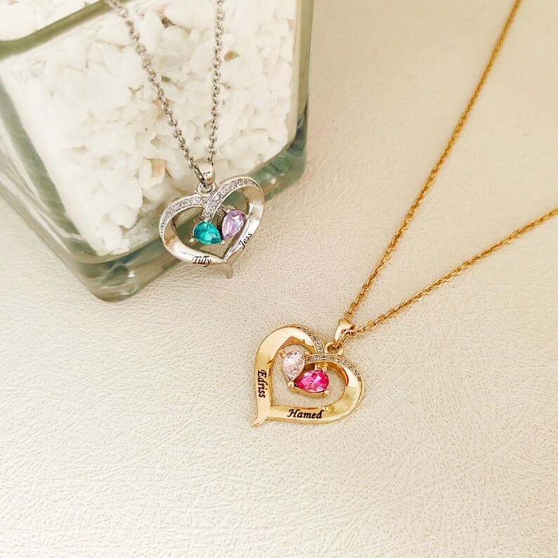 Complete Me Heart Necklace