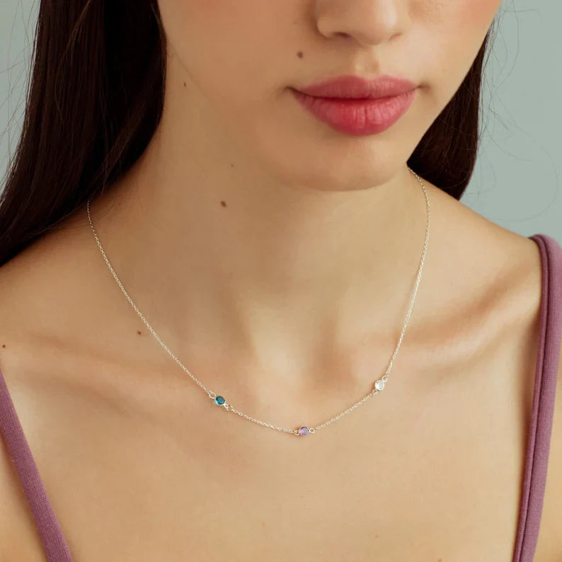 Birthstone Chain Necklace