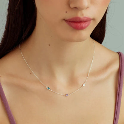 Birthstone Chain Necklace