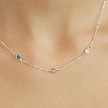 Birthstone Chain Necklace
