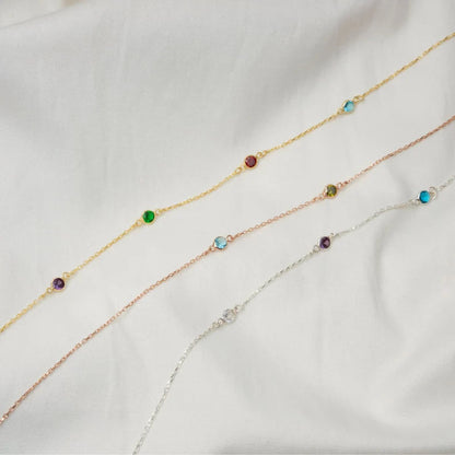 Birthstone Chain Necklace