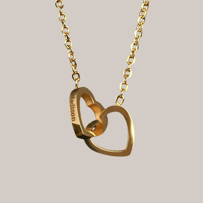Interlocking Hearts Necklace