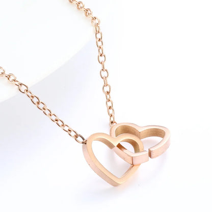 Interlocking Hearts Necklace
