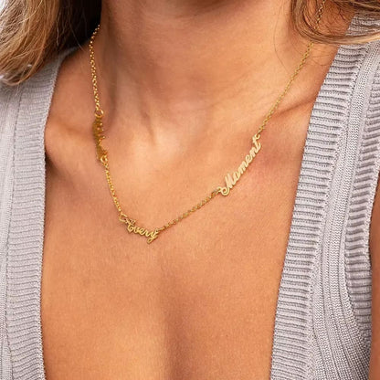 Multiple Names Necklace