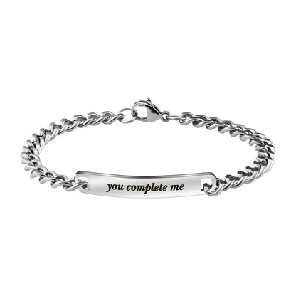 You Complete Me Bracelets